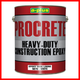 A-PLUS ® Procrete Heavy-Duty Construction Epoxy TANK LINING W/ CATALYST ( 1 SET )